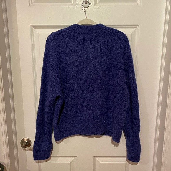 Blue/purple  knit sweater - Picture 2 of 2